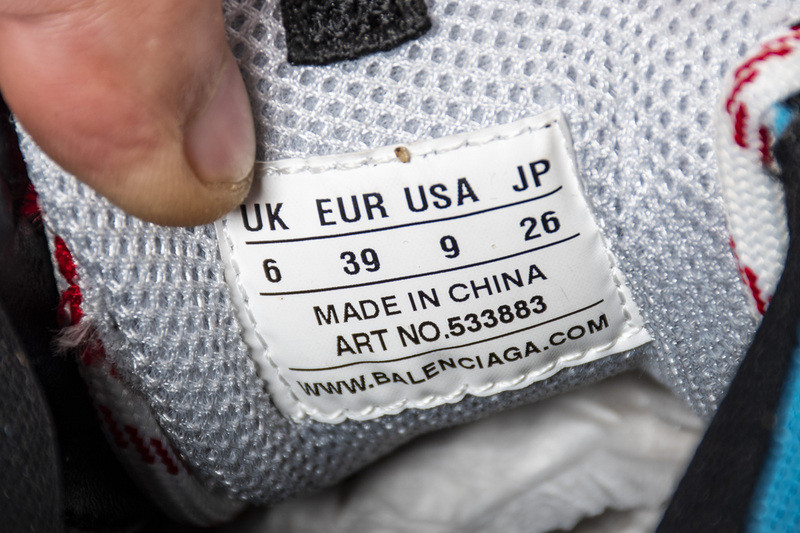 Ba*len*cia*ga triple s trainer blue red 2018