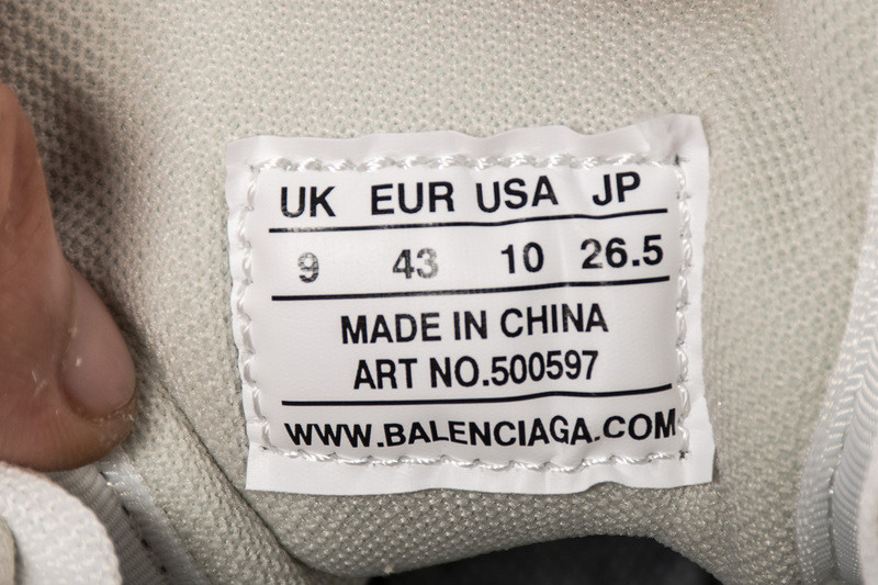 Ba*len*cia*ga white triple s trainers