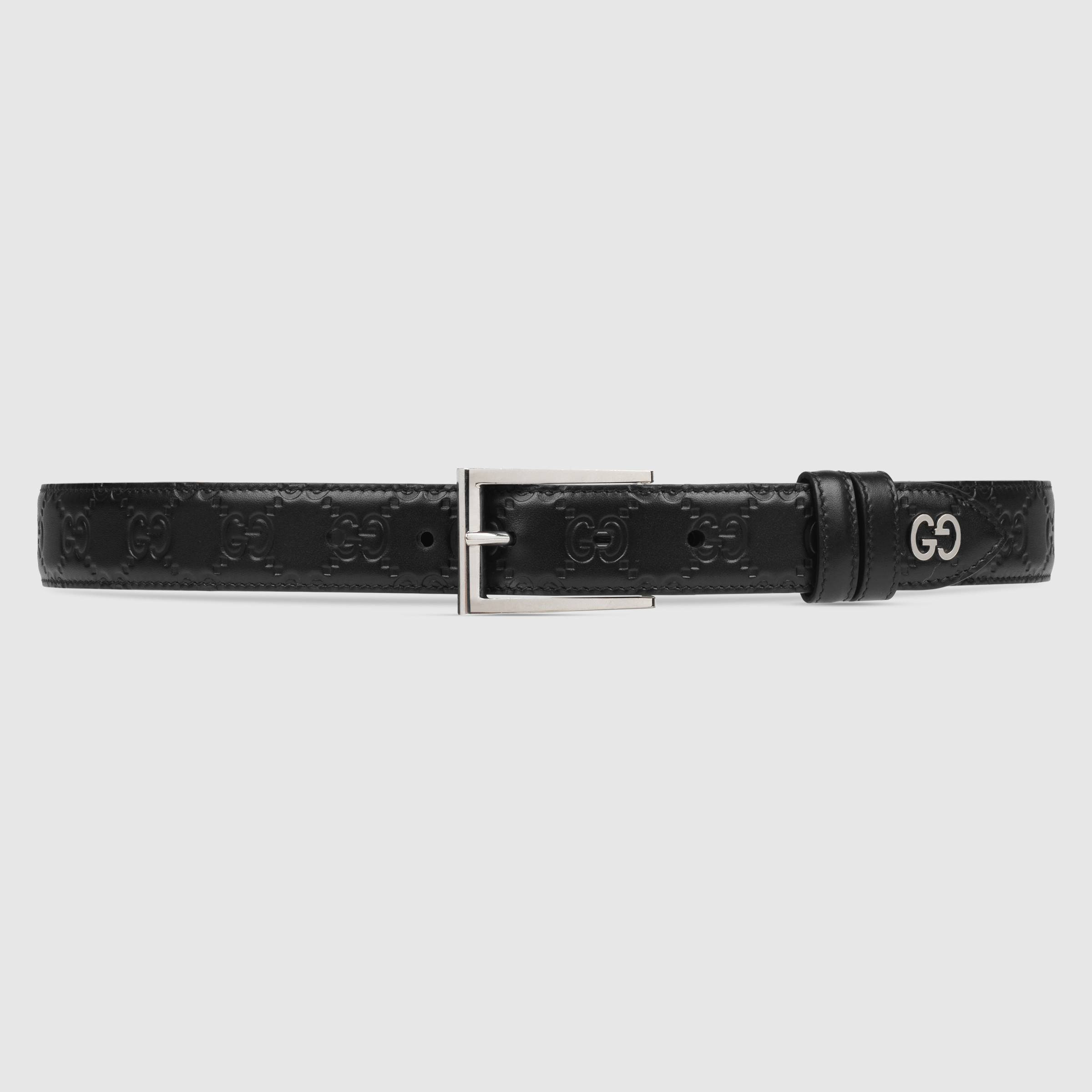 G*u*i reversible G*u*i signature belt 523306