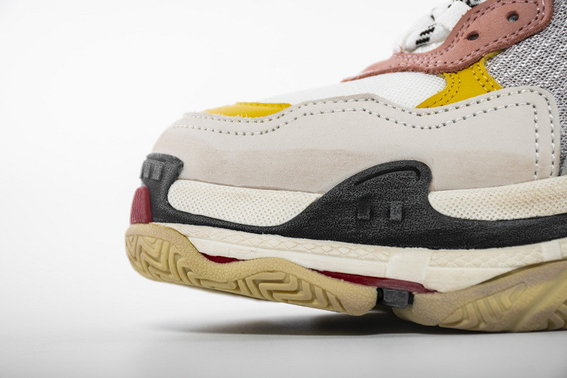 Ba*len*cia*ga triple s cream yellow red women