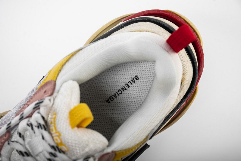 Ba*len*cia*ga triple s cream yellow red women