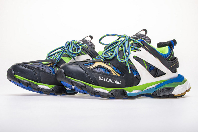 Ba*len*cia*ga 3.0 track trainer black green