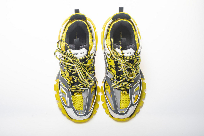 Ba*len*cia*ga 3.0 track trainer gray yellow