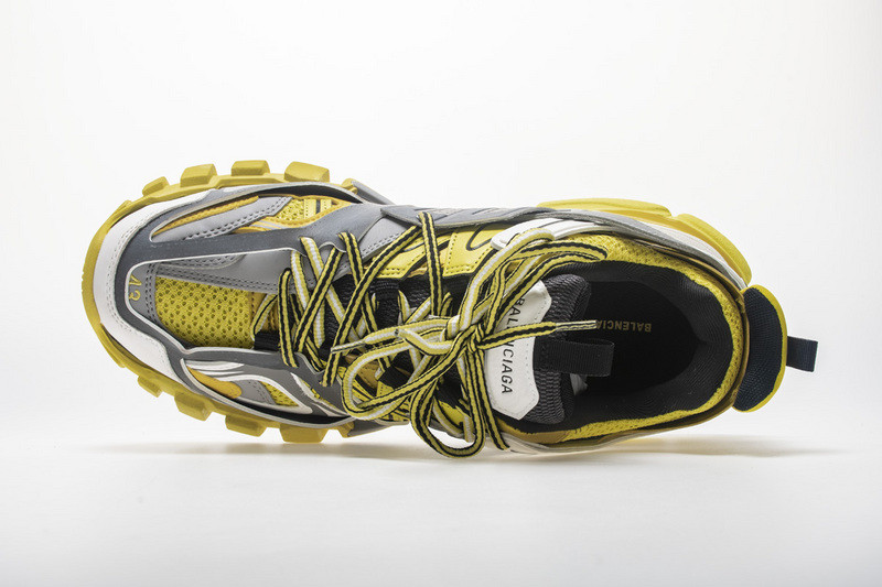 Ba*len*cia*ga 3.0 track trainer gray yellow