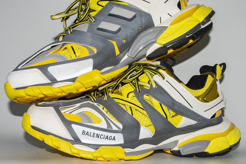 Ba*len*cia*ga 3.0 track trainer gray yellow
