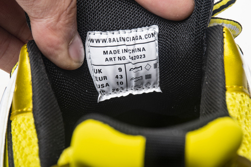 Ba*len*cia*ga 3.0 track trainer gray yellow