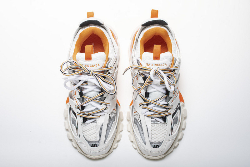 Ba*len*cia*ga 3.0 track trainer orange white