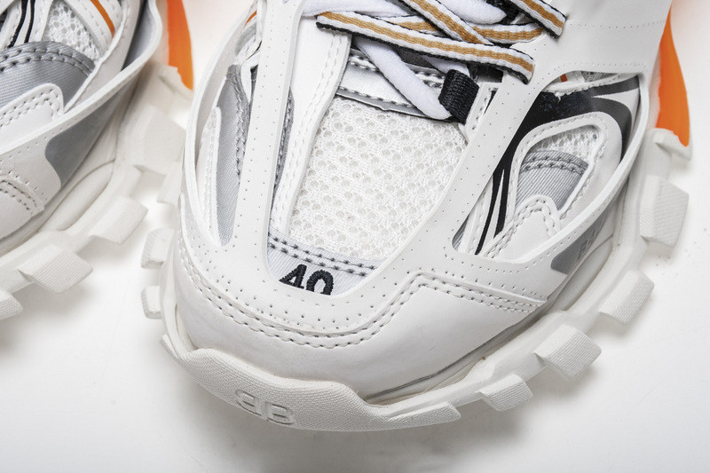 Ba*len*cia*ga 3.0 track trainer orange white