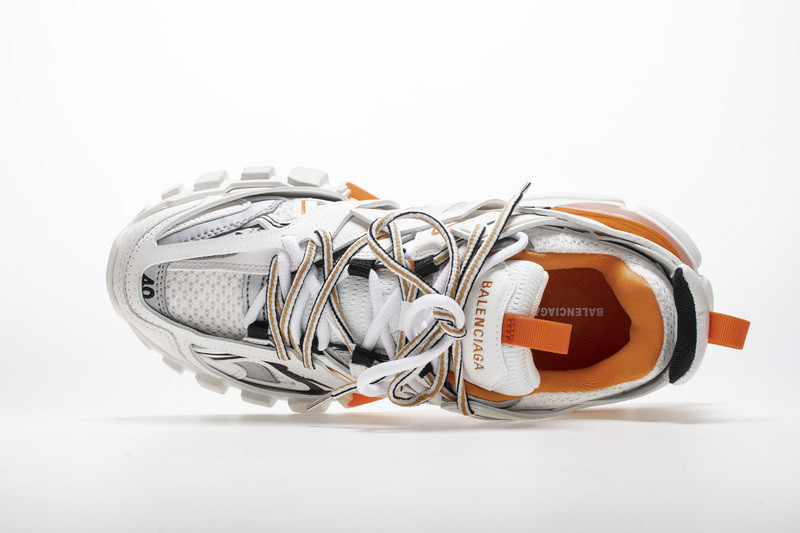 Ba*len*cia*ga 3.0 track trainer orange white