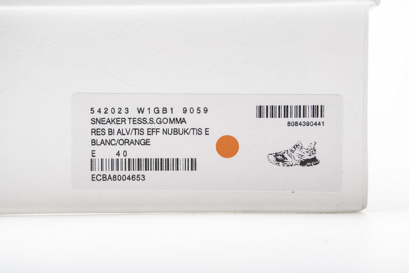 Ba*len*cia*ga 3.0 track trainer orange white