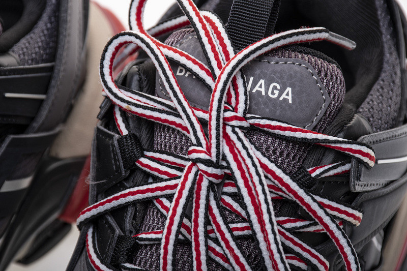 Ba*len*cia*ga 3.0 track trainer black red