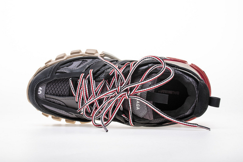 Ba*len*cia*ga 3.0 track trainer black red