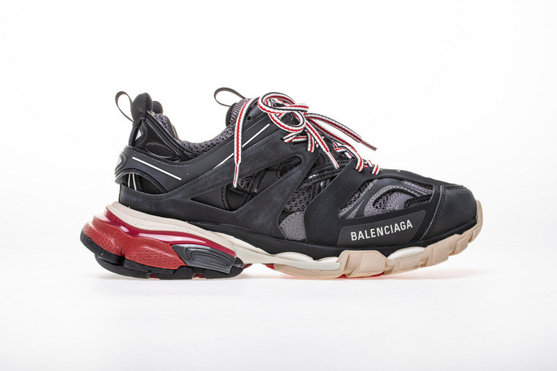 Ba*len*cia*ga 3.0 track trainer black red