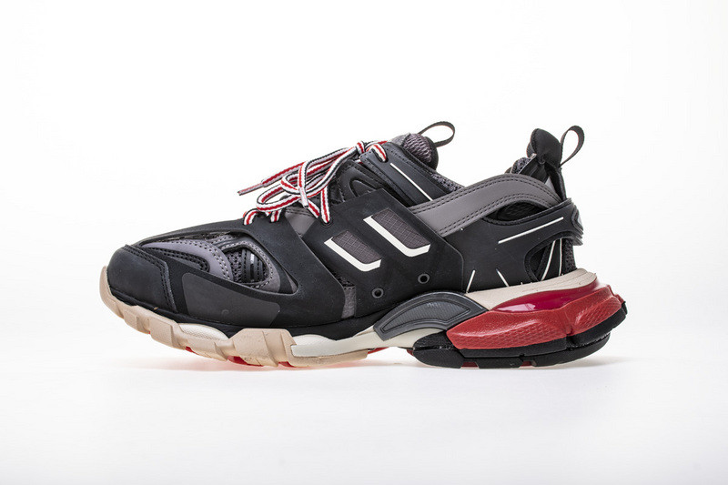 Ba*len*cia*ga 3.0 track trainer black red