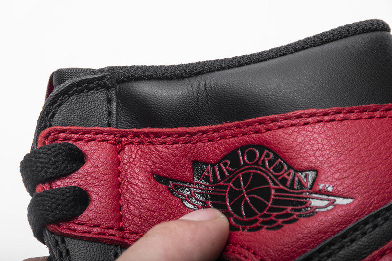 air jordan 1 retro high banned black red 555088-001