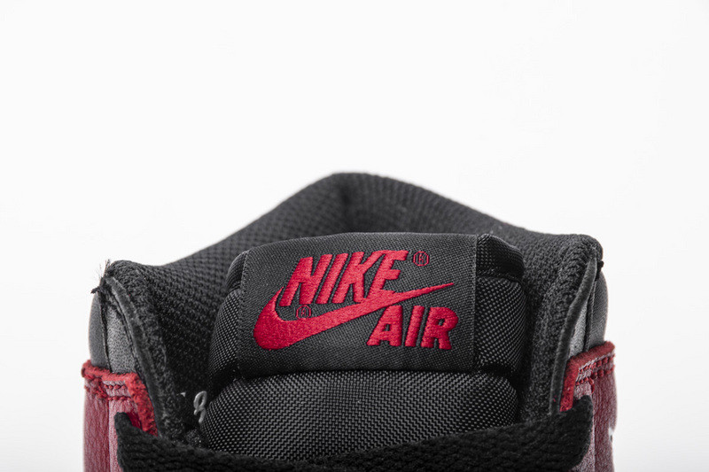air jordan 1 retro high banned black red 555088-001