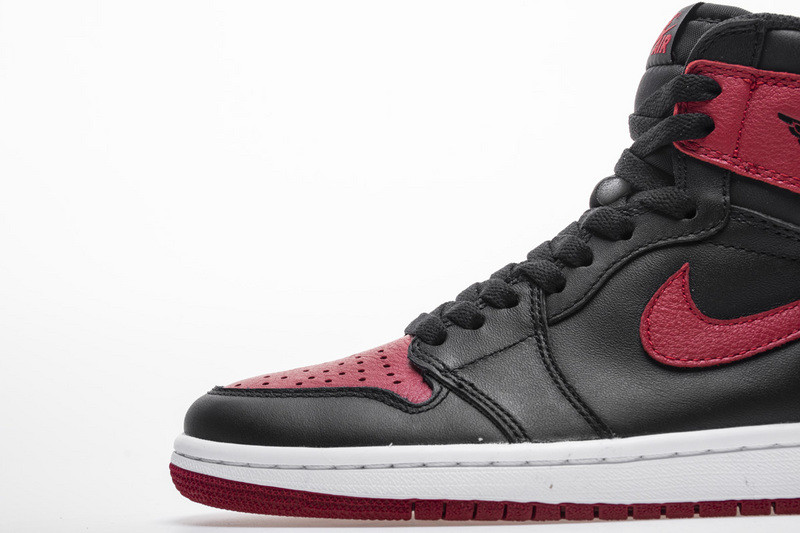air jordan 1 retro high banned black red 555088-001