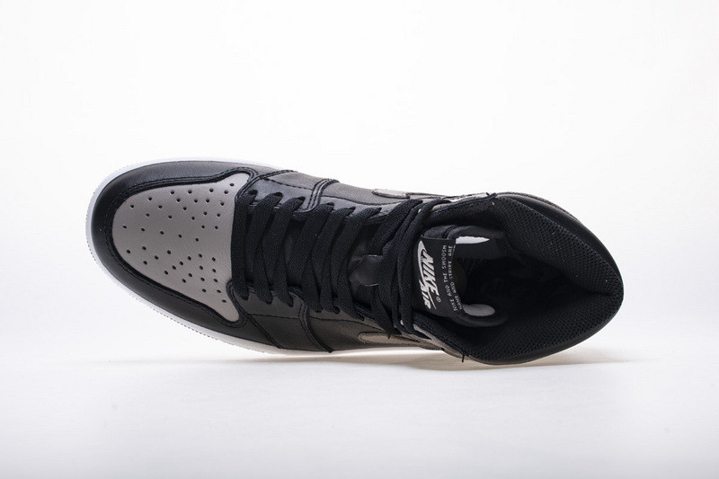 air jordan 1 retro high og shadow black gray 555088-013