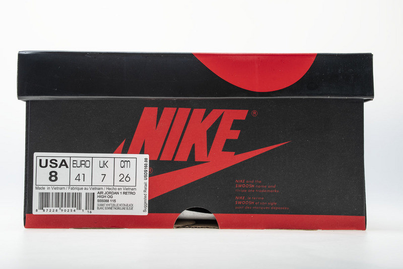 air jordan 1 retro high og blue moon 555088-115