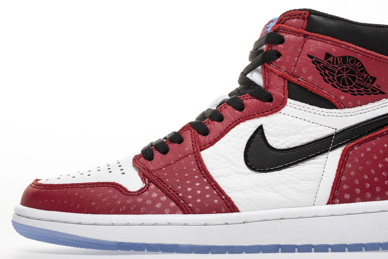 air jordan 1 spider man 555088-602