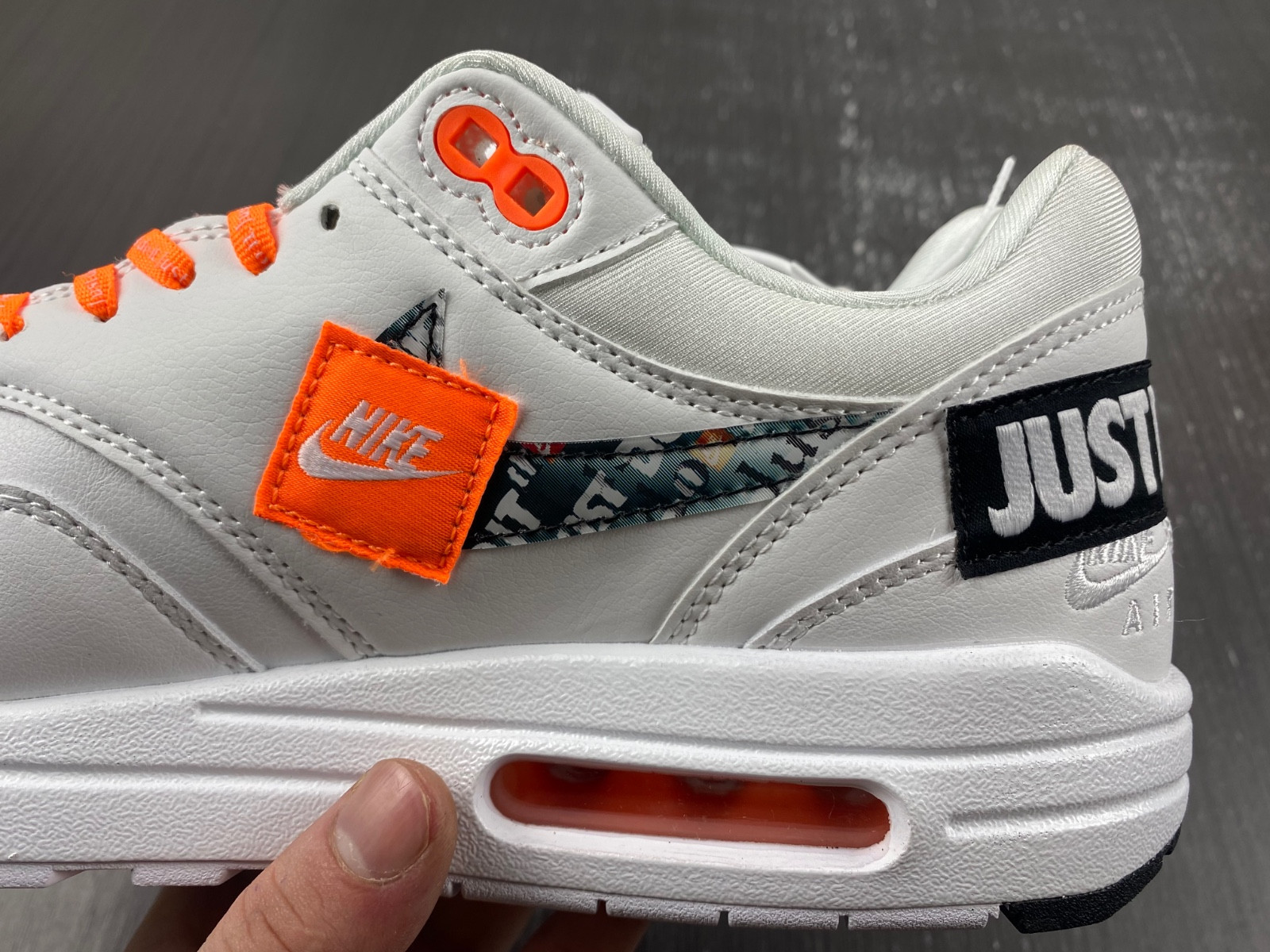 nike air max 1 just do it pack white men