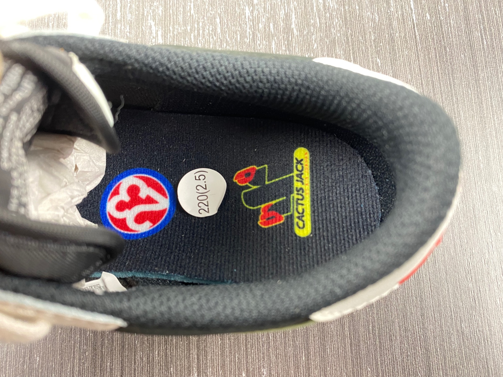 jordan 1 retro low og sp travis scott olive (ps) kids dz5909-106