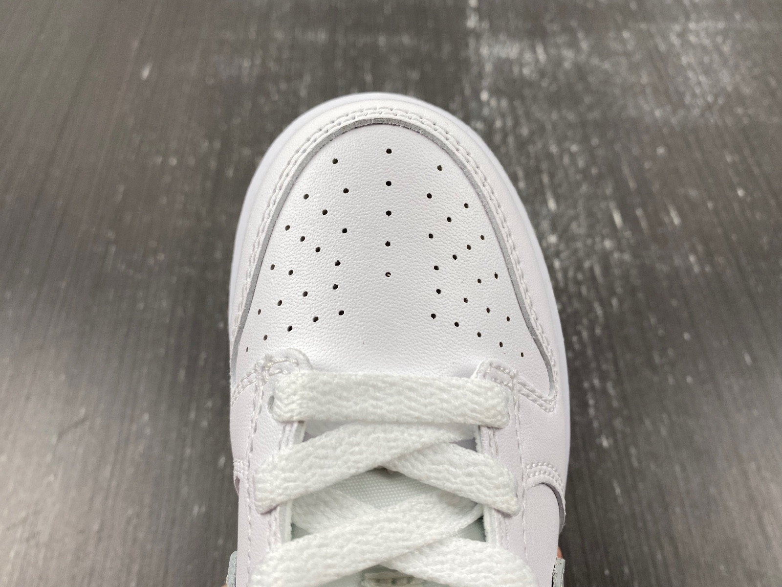 nike dunk low white pure platinum (ps) kids dh9756-102