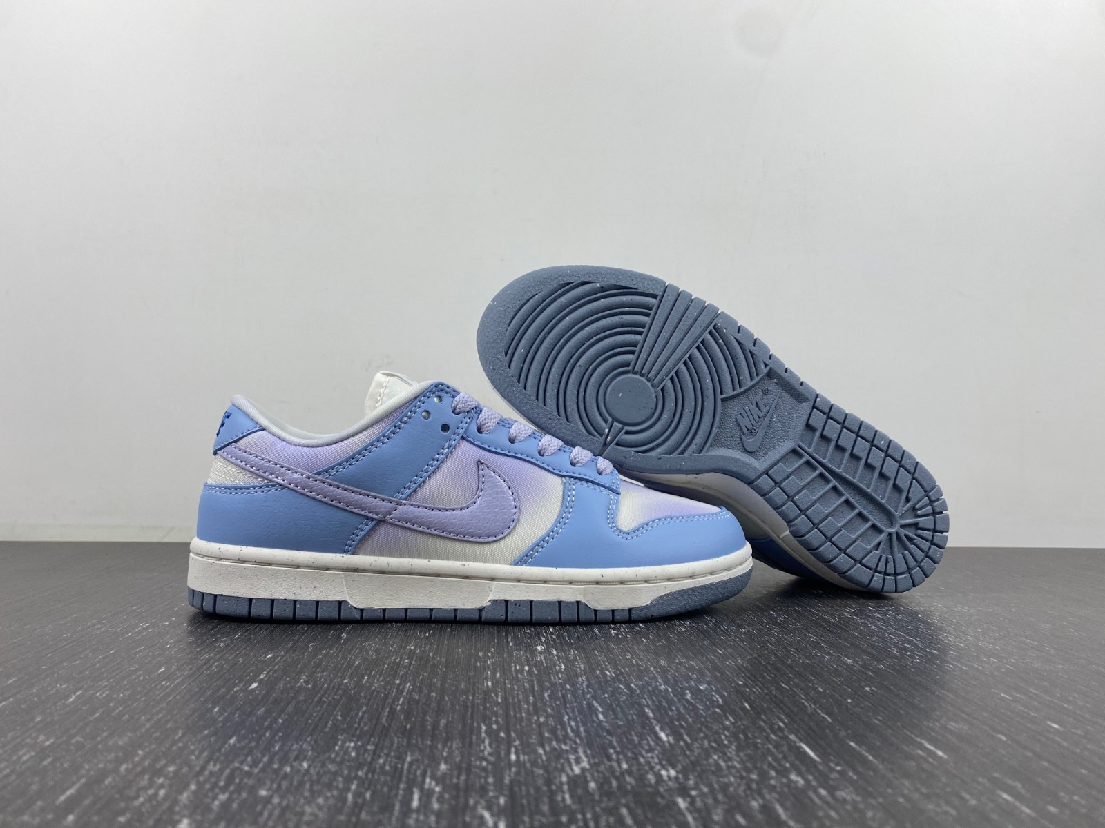 nike dunk low blue canvas fn0323-400