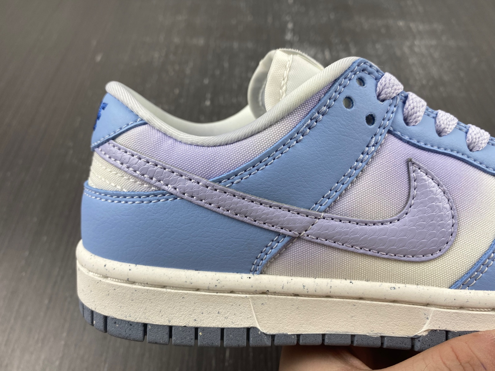 nike dunk low blue canvas fn0323-400
