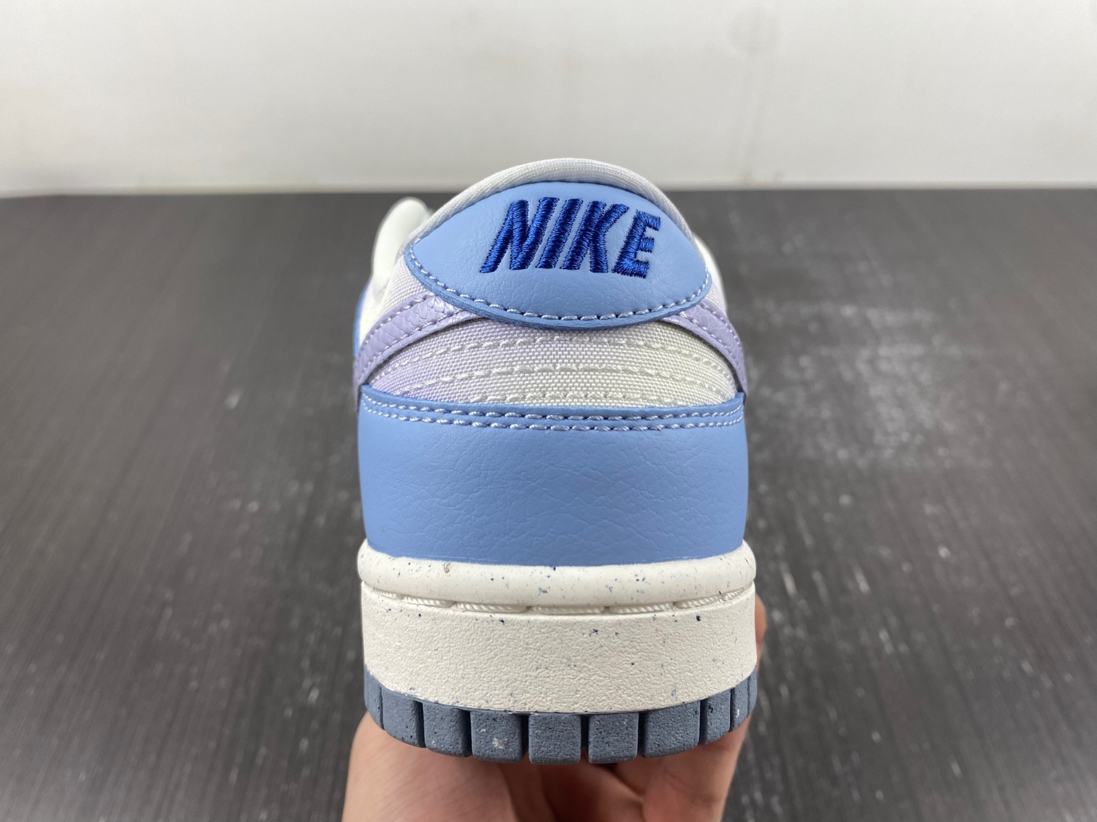 nike dunk low blue canvas fn0323-400