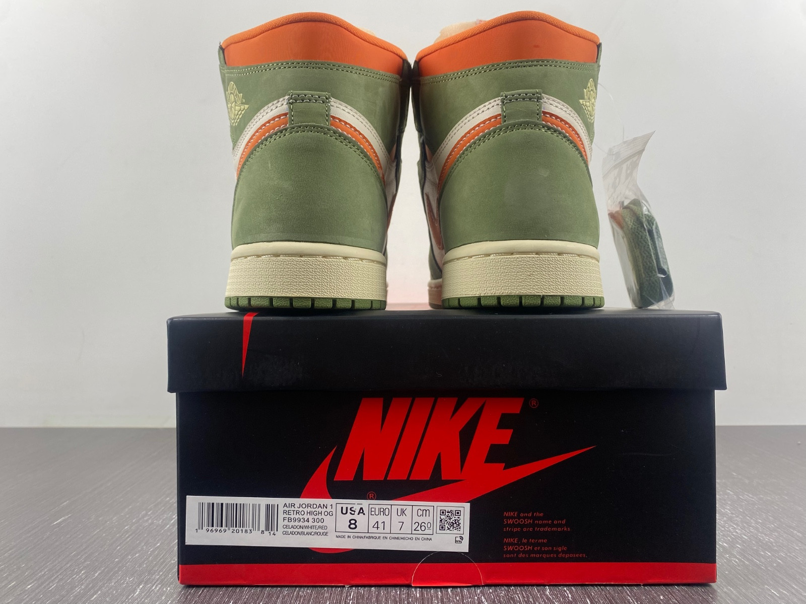 air jordan 1 high og celadon fb9934-300