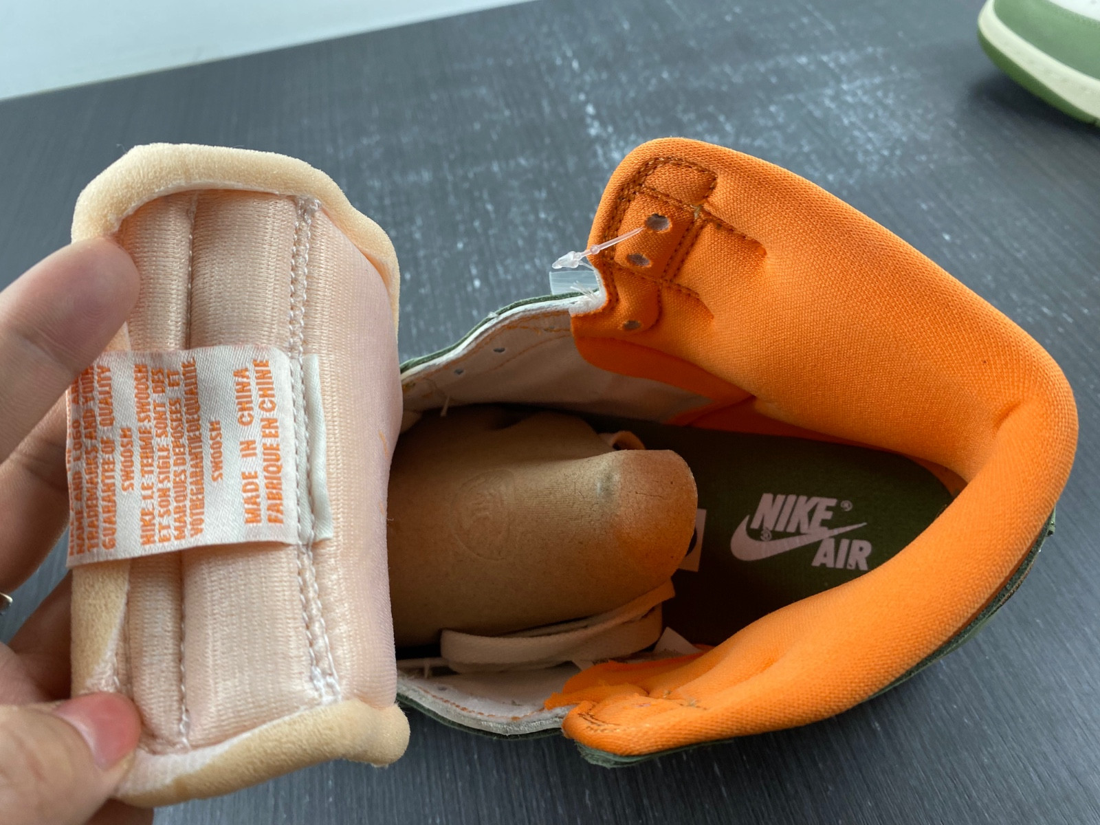 air jordan 1 high og celadon fb9934-300