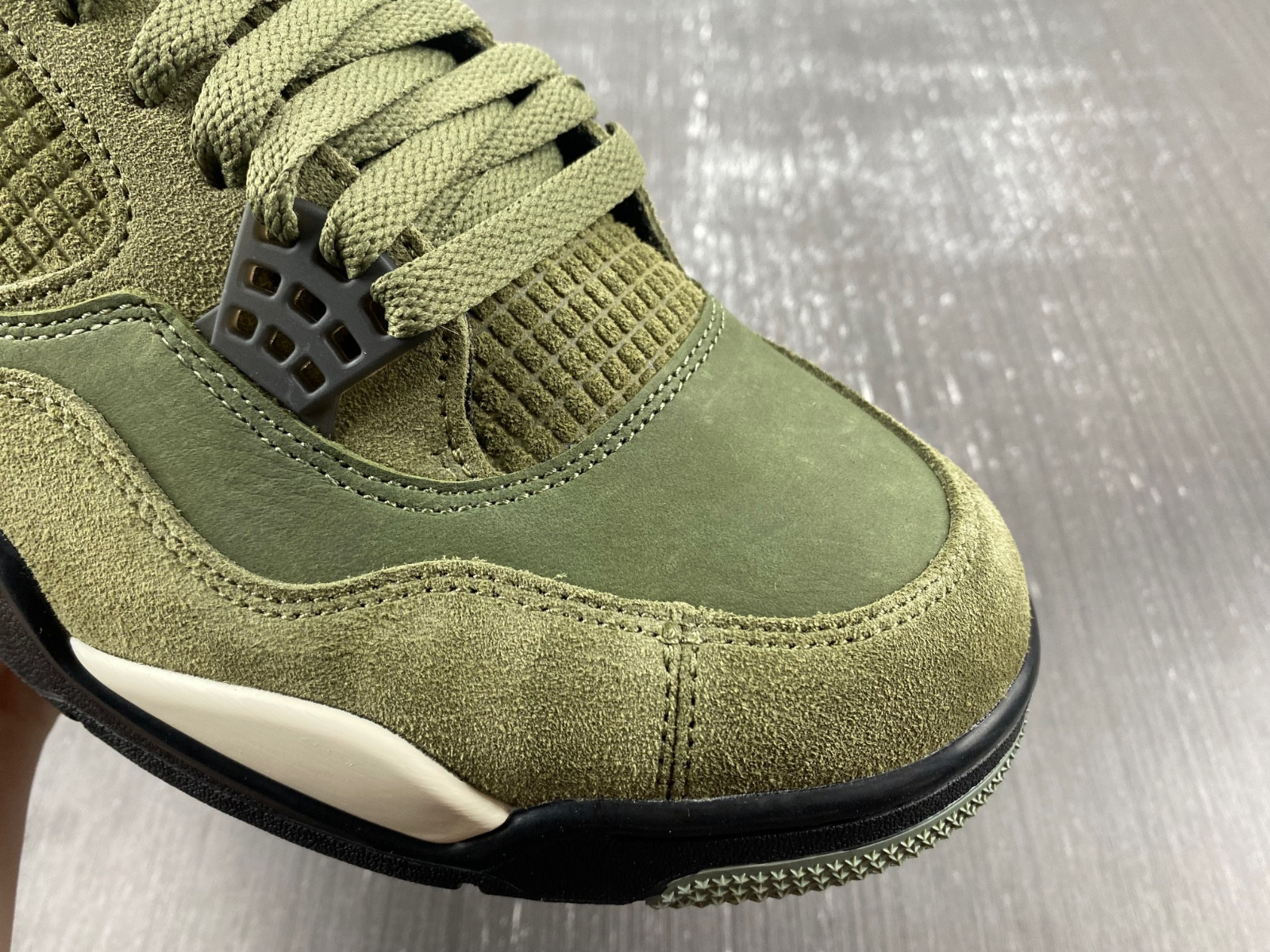 air jordan 4 craft "medium olive" fb9927-200
