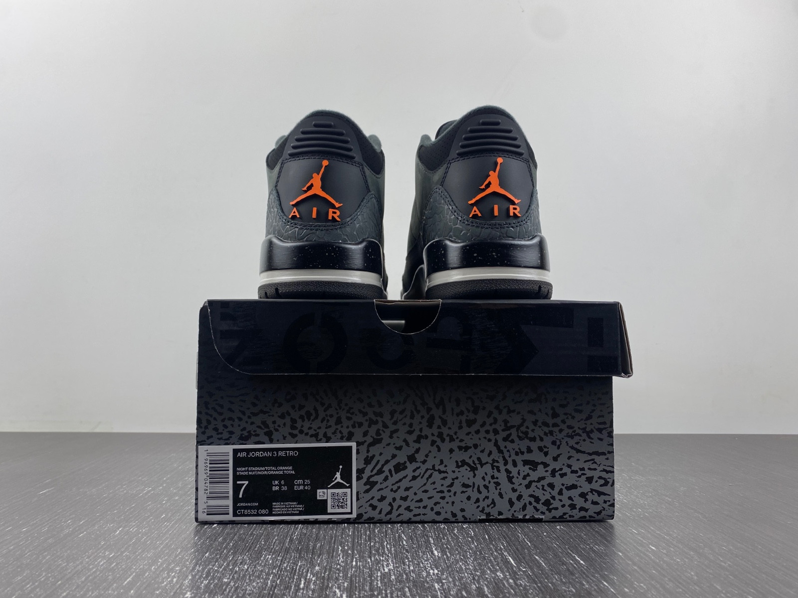 jordan 3 retro fear pack (2023) men