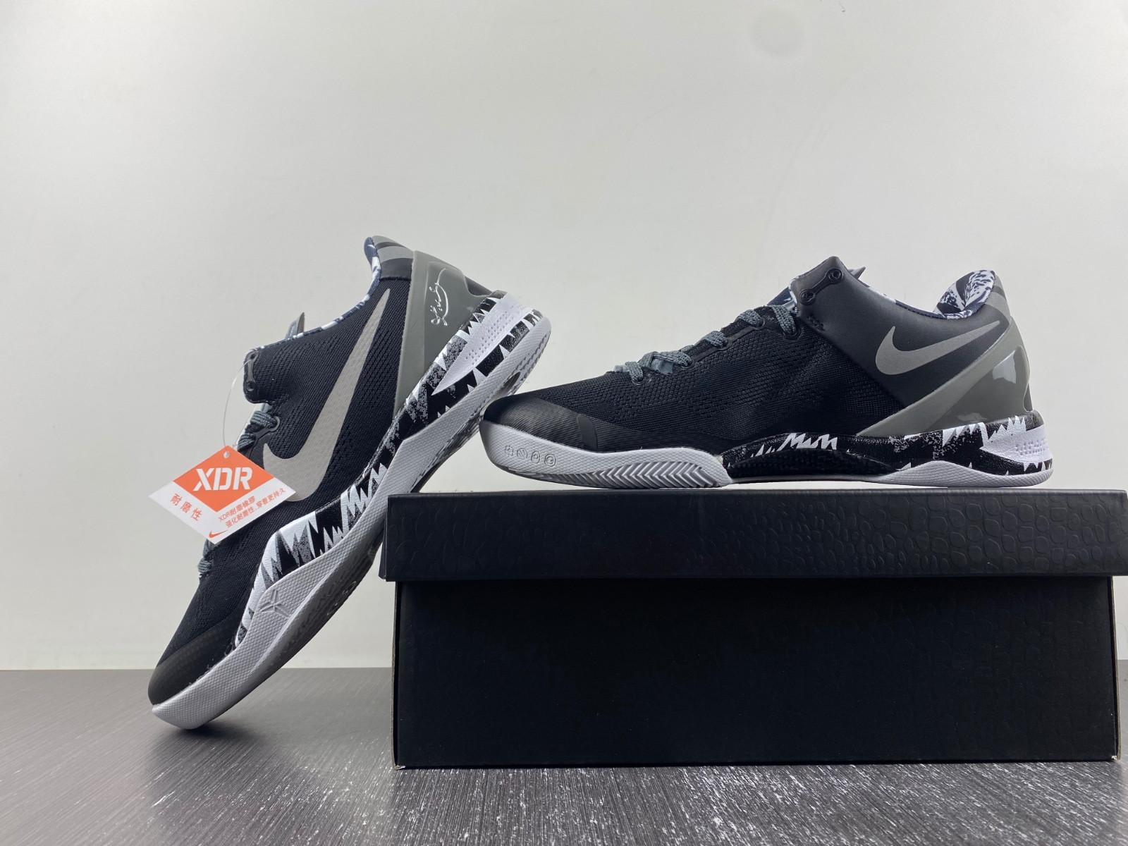 nike kobe 8 system philippines black silver 613959‑001