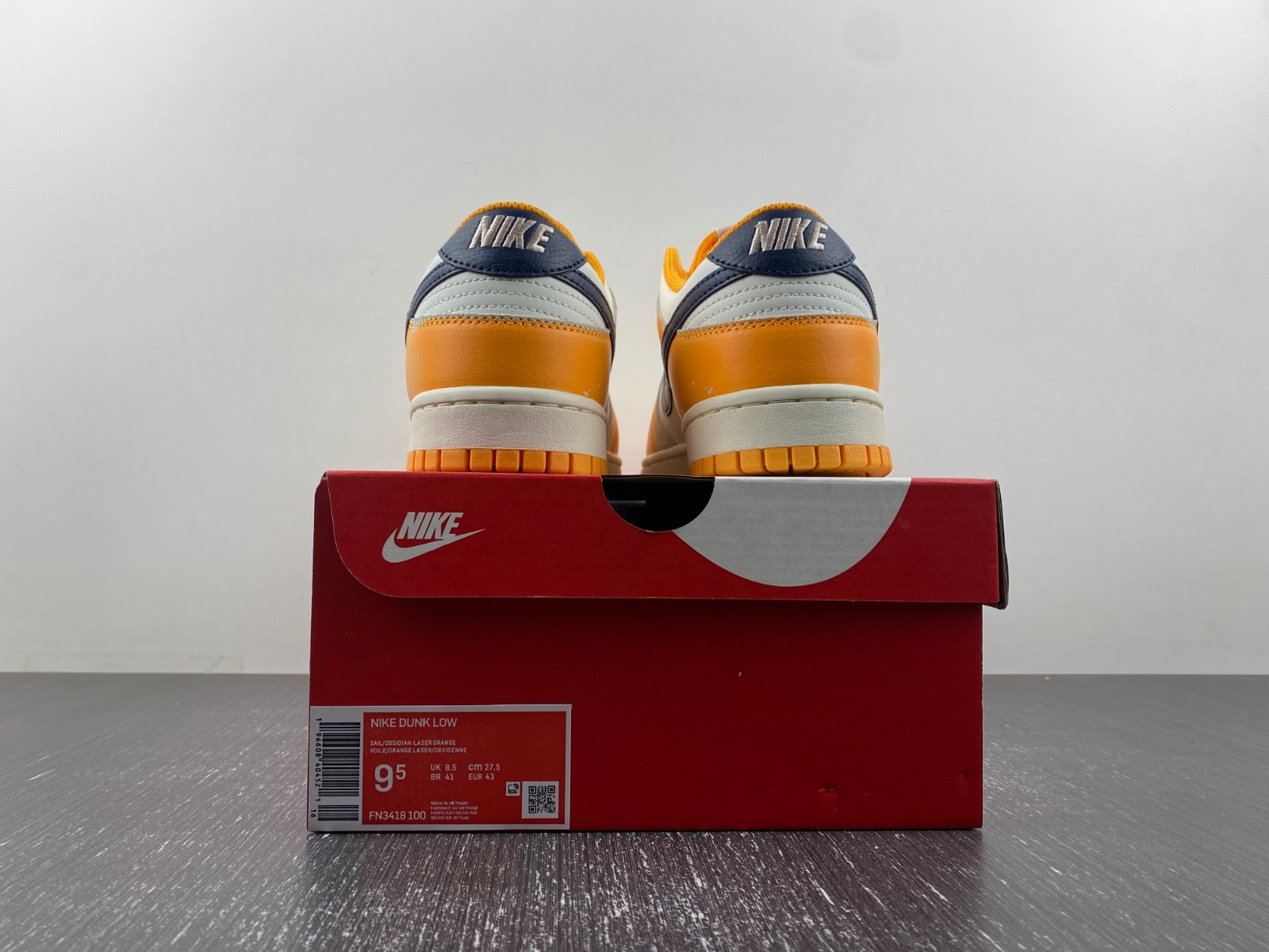 nike dunk low wear and tear - fn3418-100
