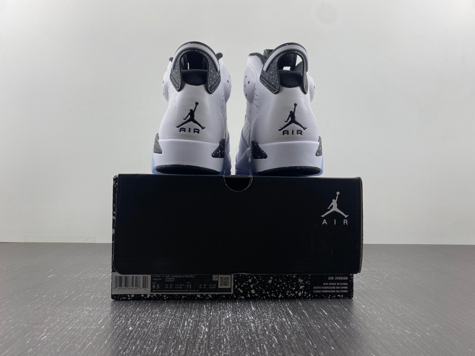 air jordan 6 "reverse oreo" ct8529-112