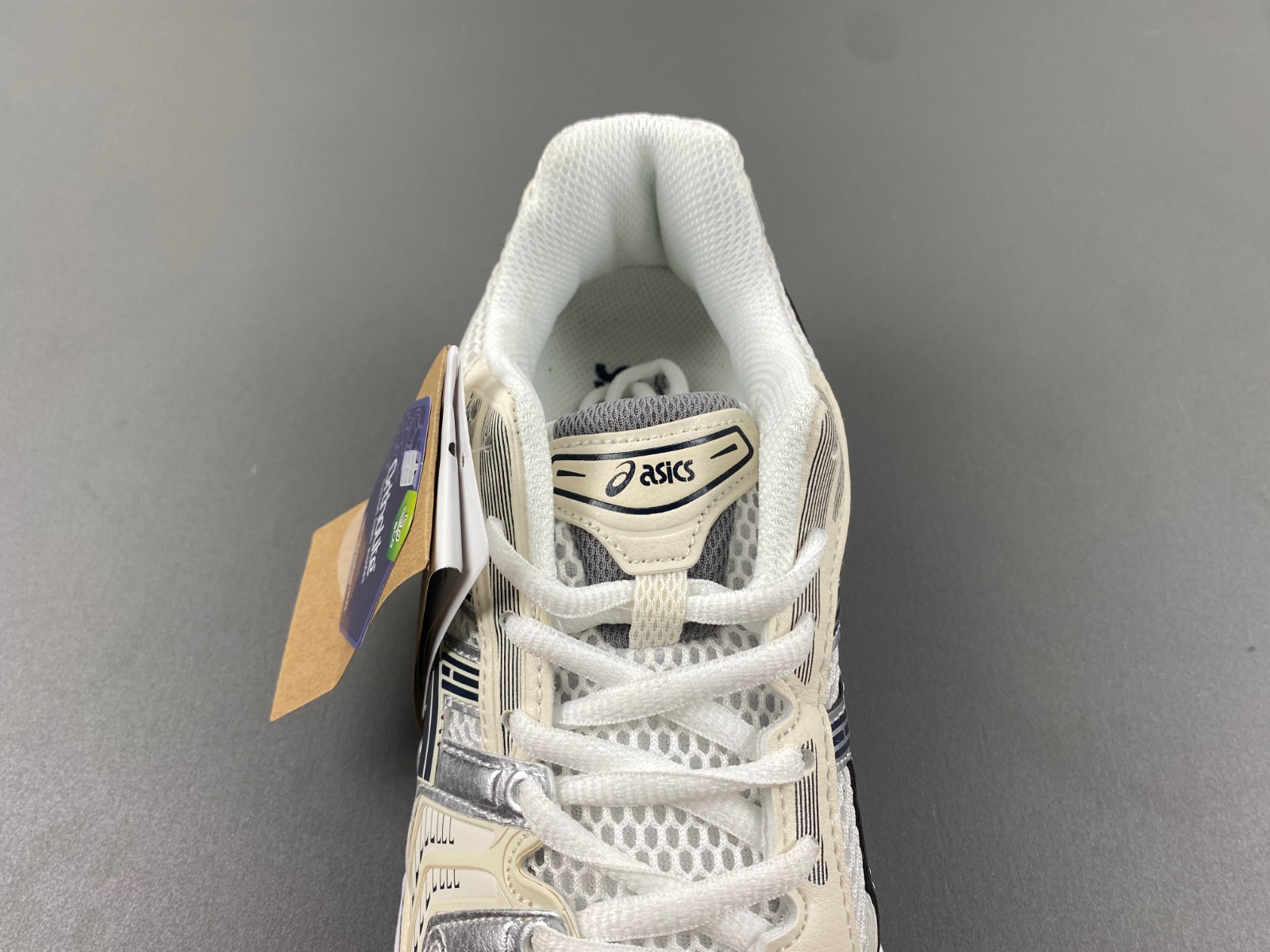 As*ic*s gel-kayano 14 white midnight (women