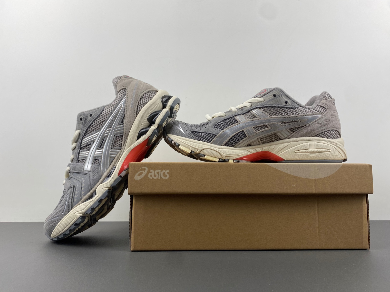 As*ic*s gel-kayano 14 clay grey pure silver 1201a161 026