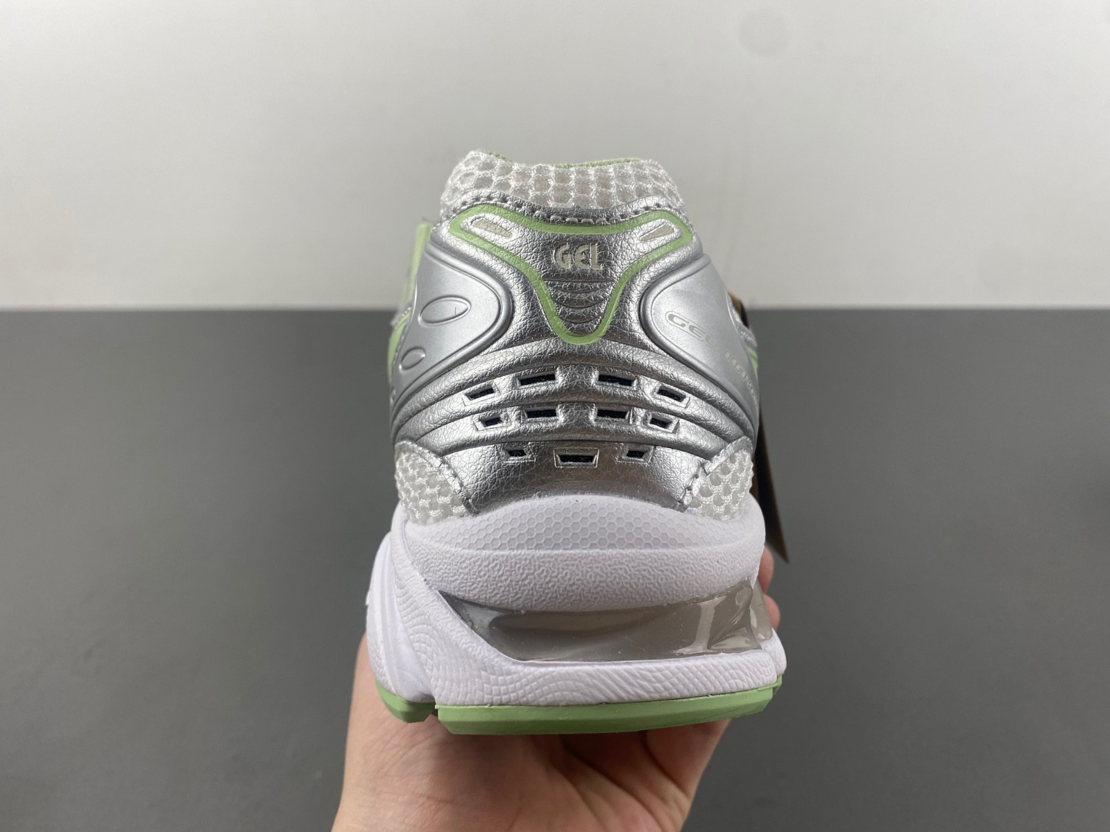 As*ic*s gel-kayano legacy pure silver men