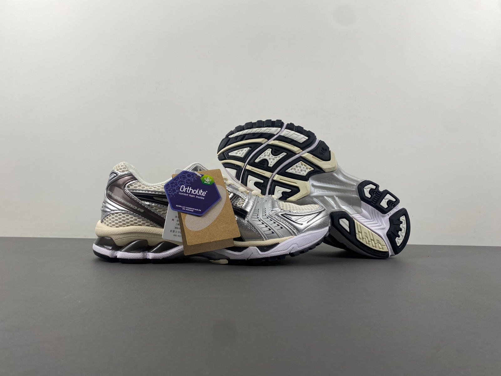 As*ic*s gel-kayano 14 cream black metallic plum 1201a019‑108