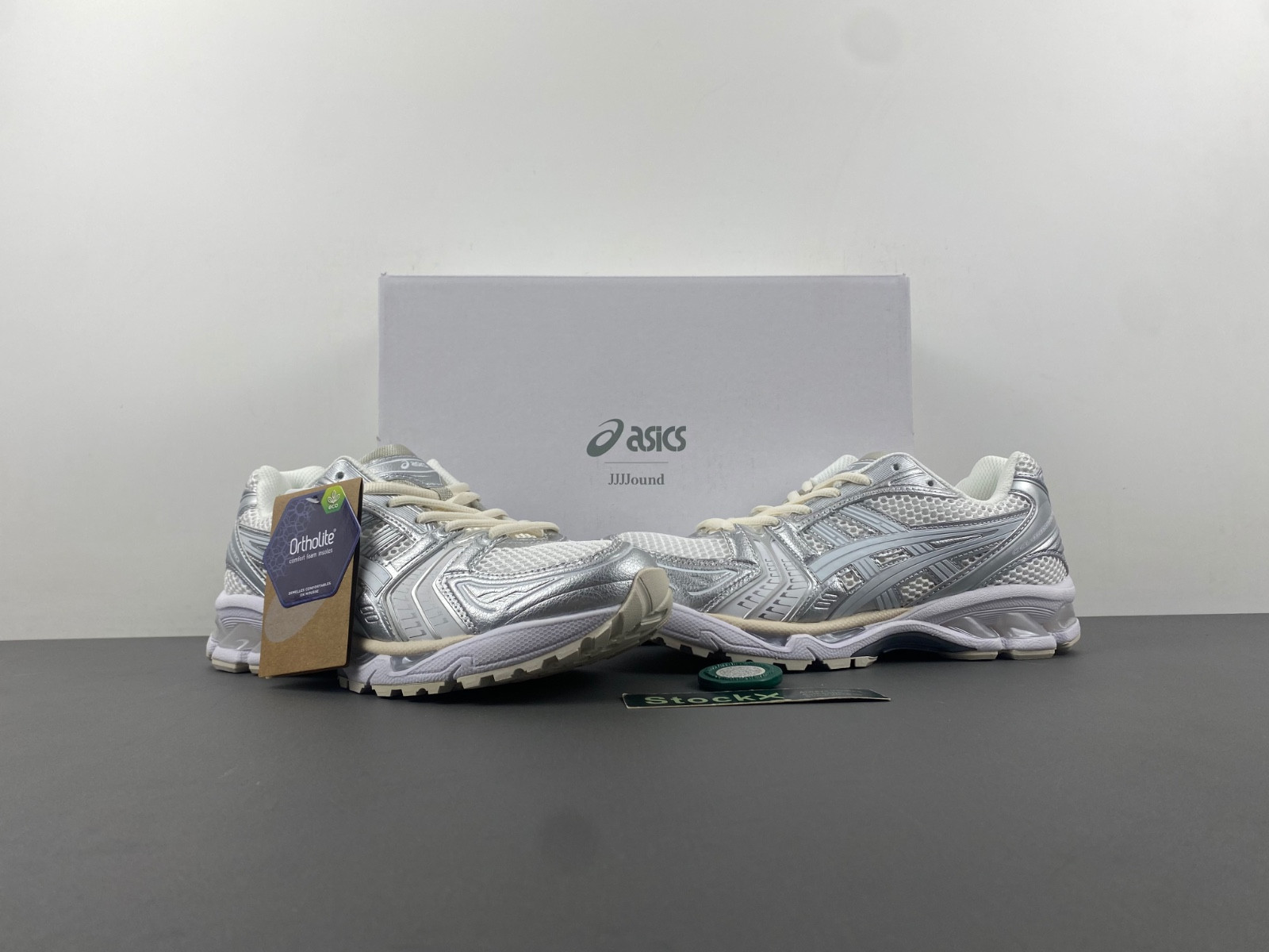 As*ic*s x jjjjound gel-kayano 14 "silver/white" sneakers 1201a457