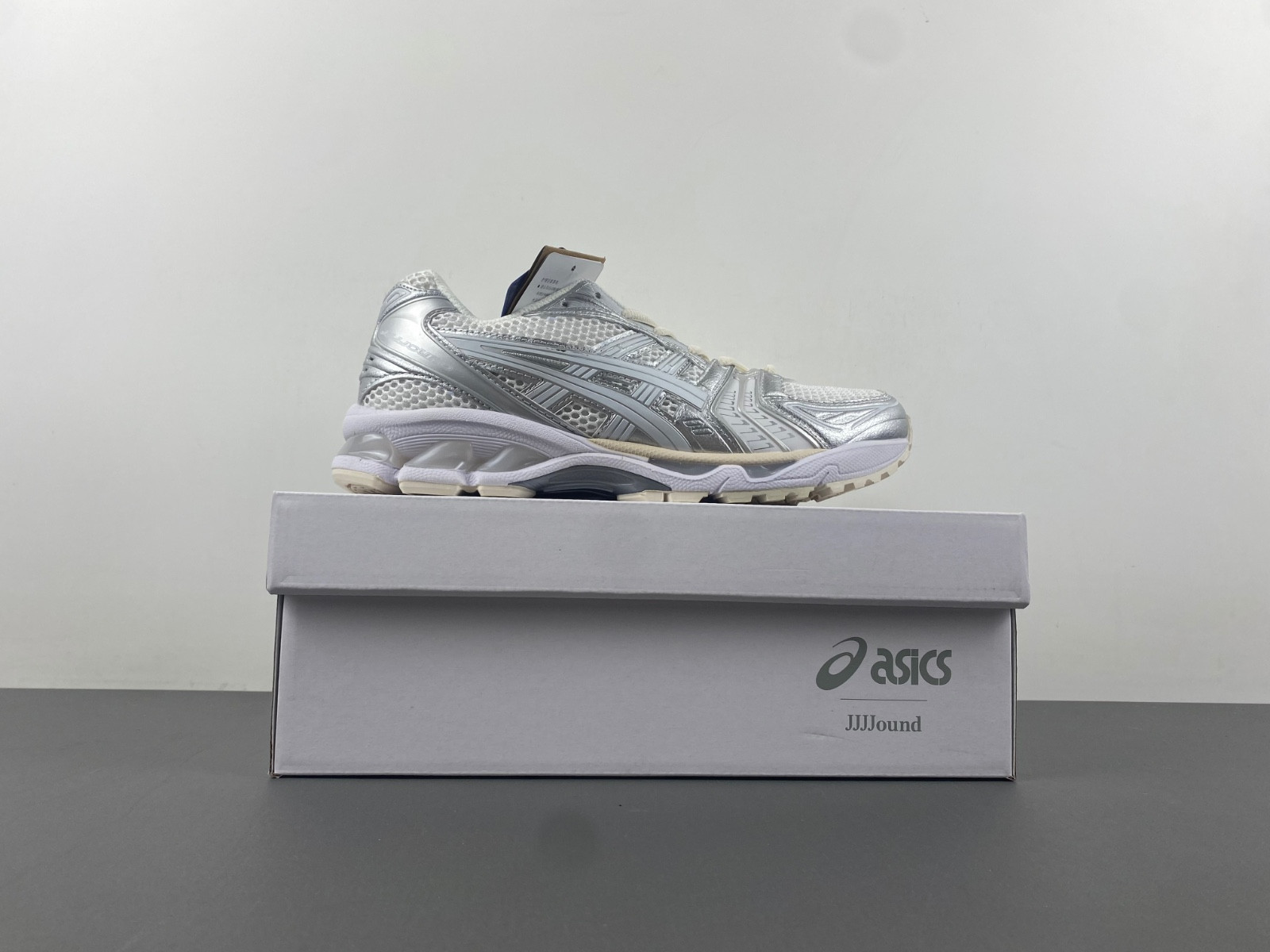 As*ic*s x jjjjound gel-kayano 14 "silver/white" sneakers 1201a457