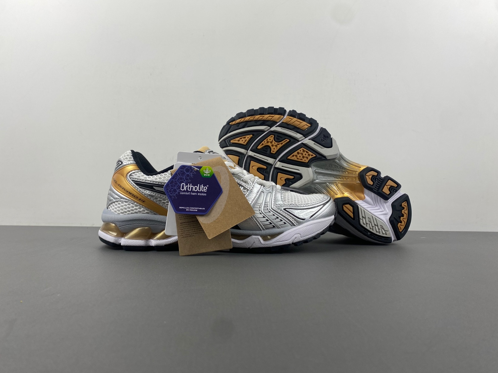 As*ic*s gel-kayano 14 pure gold (women