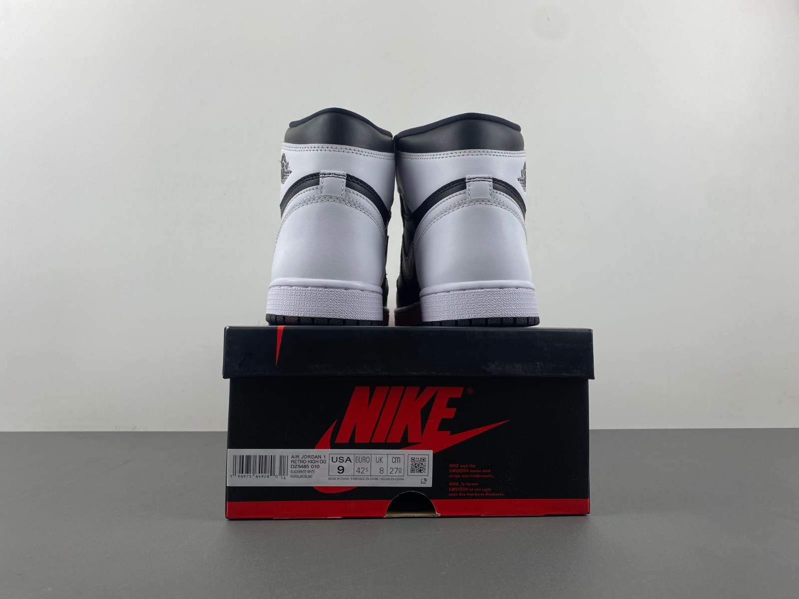air jordan 1 black white dz5485-010