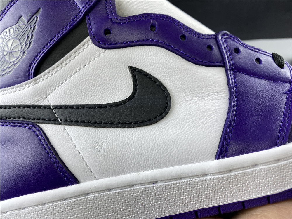air jordan 1 aj1 court purple 555088-500