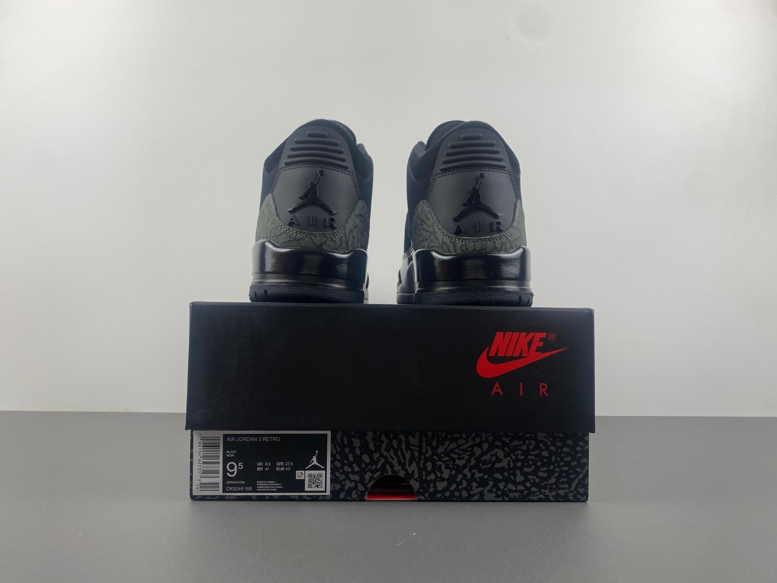 jordan 3 retro black cat men