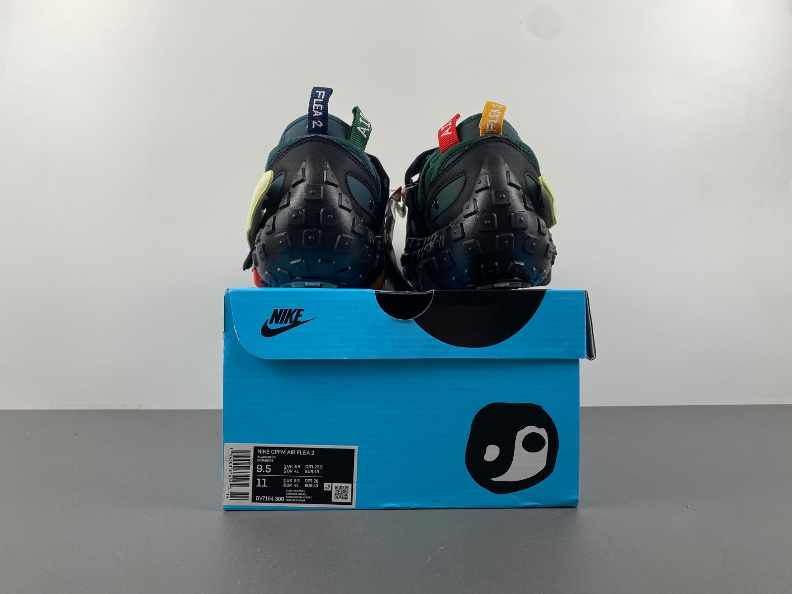 cpfm nike air flea 2 faded spruce dv7164-300