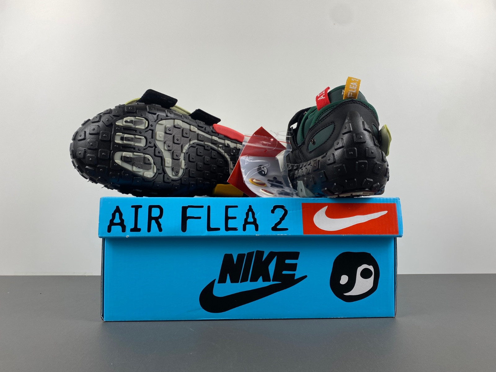 cpfm nike air flea 2 faded spruce dv7164-300