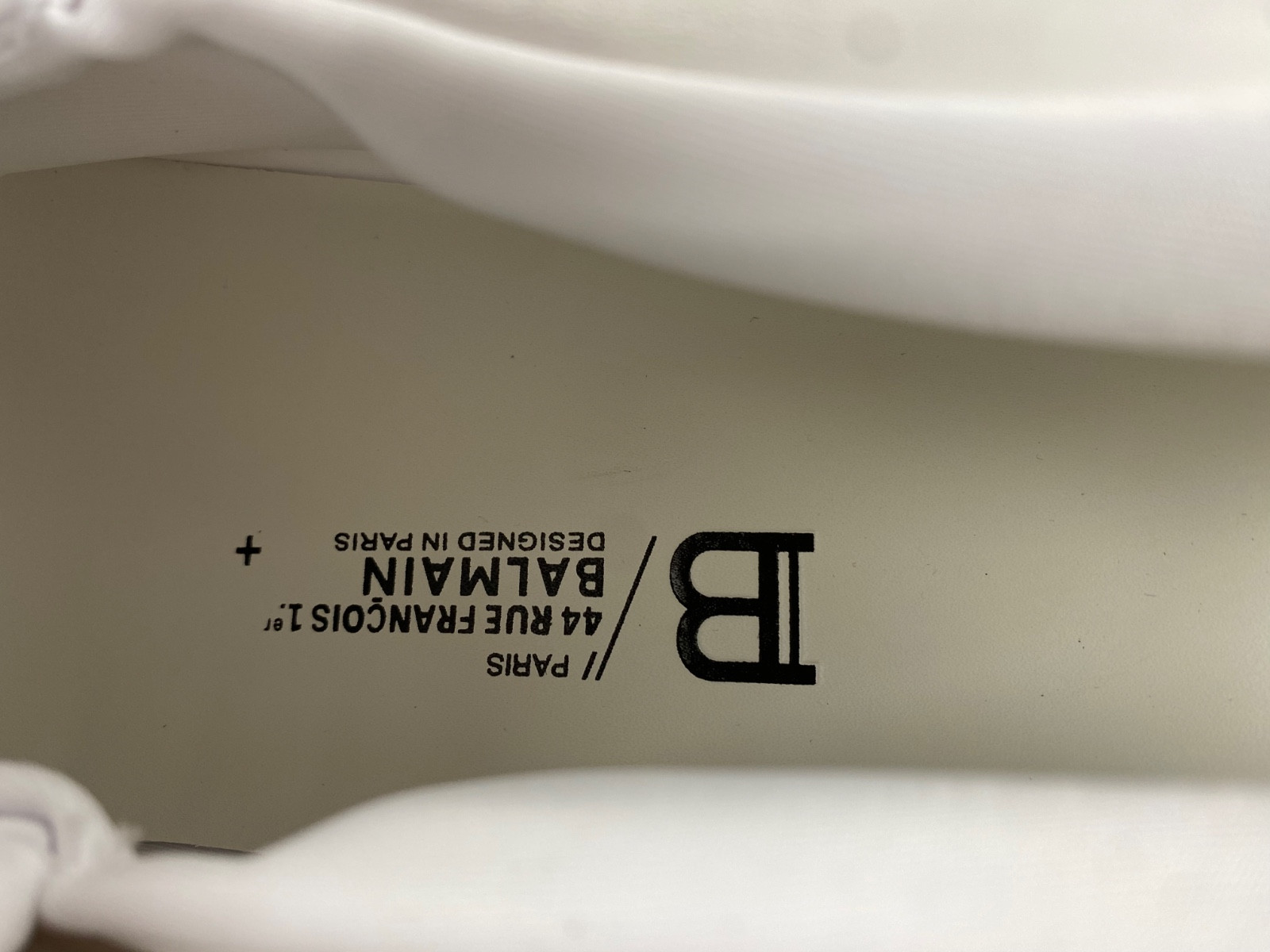 balmain neoprene and leather unicorn low-top sneakers